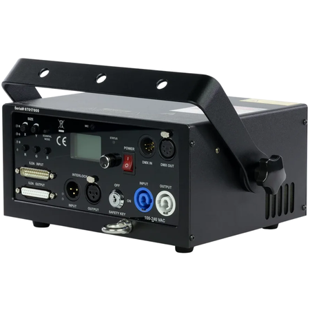 Pangolin Unity Raw 3 | DMX + ILDA, 3W Laser | Laser Projector with QuickShow Software