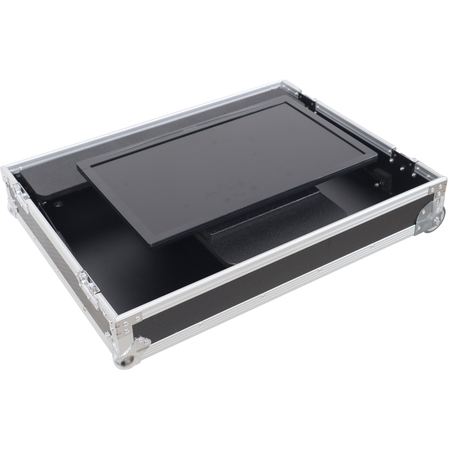 ProX XS TV32FMW | 32 Inch LED TV Flight Case | Adjustable Floor Monitor Case with Wheels