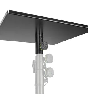 Gravity Stands GSABTray1 | Beamer Tray for 35mm Stands | Steel Platform for Laptops & Projectors