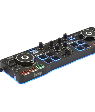 Hercules DJ Starter Kit Worldwide | Starlight Controller + DJMonitor 32 + HDP M40.2 | Complete Serato DJ Lite Package