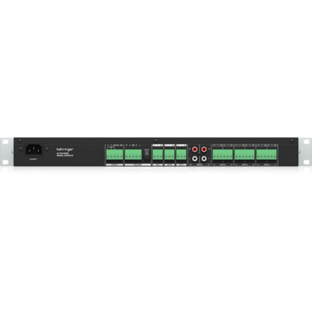Behringer ULTRAZONE ZMX8210 V2 | 8 Channel - 3 Zone Mixer | Commercial Audio Distribution System