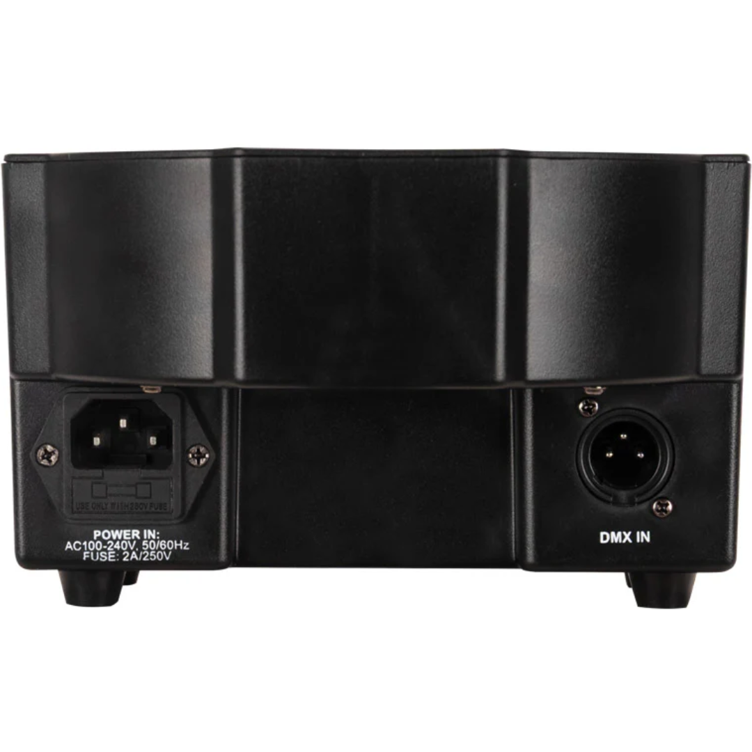 Eliminator LP 8R | 7x8W RGBW Flat Par + LED Ring | DMX & Remote with 38-Channel Mode