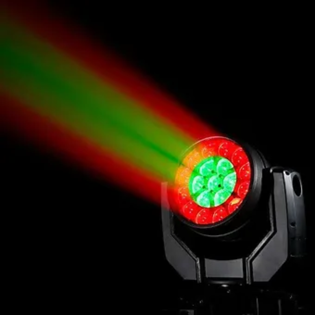 Crisp STELLA WASH 1940IP | 640W Outdoor RGBW Moving Head | IP65, Pixel Mapping & 360° Rotating Lens