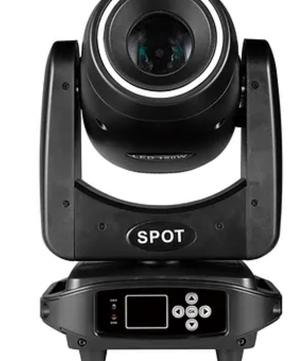 Crisp Spotty LED 150 | 120W LED Moving Head with Prism, Gobos & RGB Halo Ring – Black Friday Deal