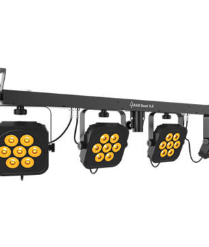 Chauvet DJ 4Bar Quad ILS | RGBA LED Wash System with Footswitch | ILS & D-Fi USB Compatible
