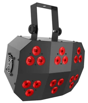Chauvet DJ Wash FX 2 | RGB+UV LED Wash Light | 6-Zone Eye-Candy Chases & IRC Remote Control