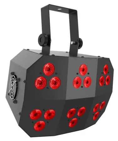 Chauvet DJ Wash FX 2 | RGB+UV LED Wash Light | 6-Zone Eye-Candy Chases & IRC Remote Control