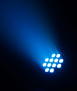 Eliminator LP HEX 12 PLUS | 12x18W RGBWA+UV Flat Par | 6-in-1 LEDs with White Balance Control