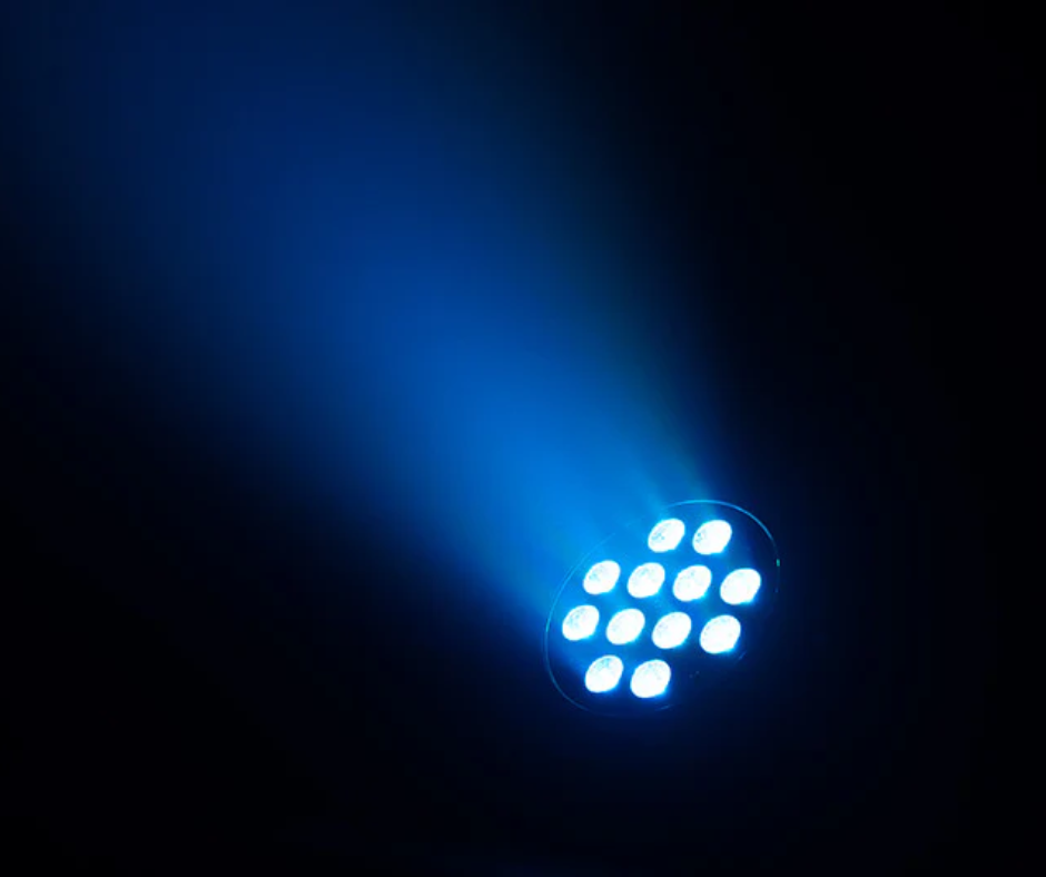 Eliminator LP HEX 12 PLUS | 12x18W RGBWA+UV Flat Par | 6-in-1 LEDs with White Balance Control