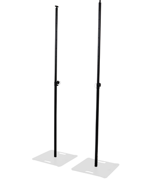 ProX X-ATLAS8FTBLX2 | Adjustable Telescoping Poles Pair | 56in-96in Black Support Set