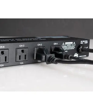 American DJ PC-100A | 8-Switch AC Power Center | 15A Circuit Breaker & Rear Outlets