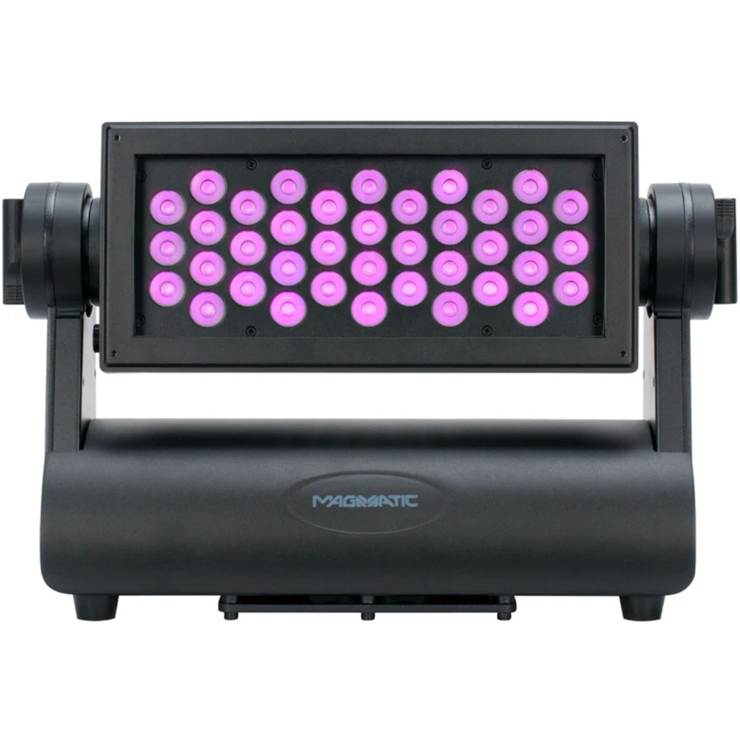 Magmatic Prisma Wash 25 | 38x 2W 365nm UV LEDs | IP65 Narrow Beam Outdoor UV Fixture
