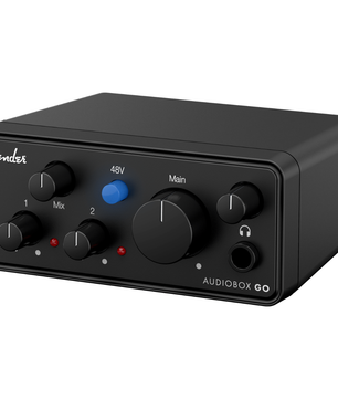 Fender AudioBox GO | 2x2 USB-C Audio Interface | Compact Mobile Recording
