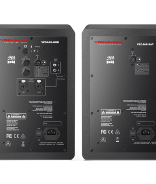 Cerwin Vega VEGA6SB-PR | 6in Studio Monitor Pair with DSP | Bluetooth, SKAA & SKAA Pro Wireless Audio