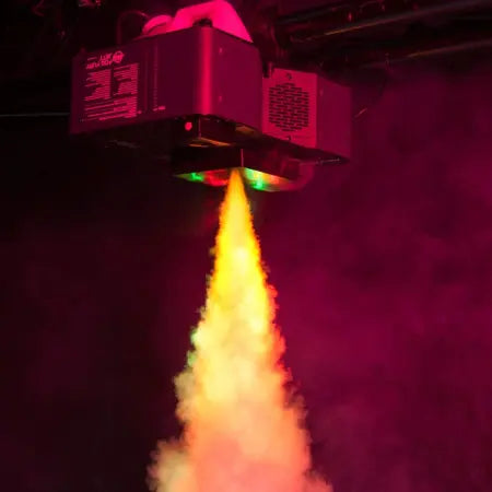 ADJ Fog Fury Jett | Vertical Fog Machine with RGBA LEDs | 700W CO₂-Style Fog Blasts