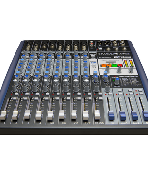 PreSonus StudioLive AR12c | 14-Channel Analog Mixer | USB-C Recording Interface