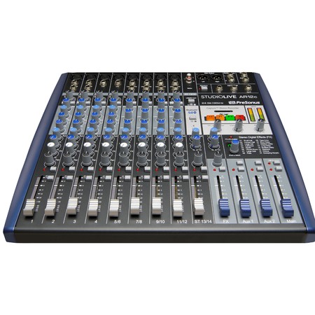 PreSonus StudioLive AR12c | 14-Channel Analog Mixer | USB-C Recording Interface