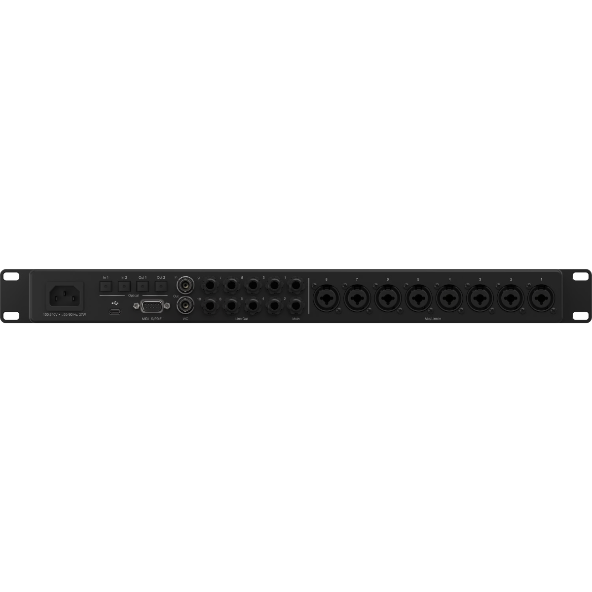 Fender Quantum HD 8 | 26x30 USB-C Interface | 32-bit 192kHz Studio Hub with DSP