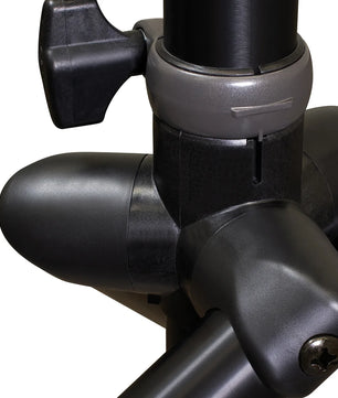 Ultimate Support TS-100B | Air-Powered Speaker Stand | 150lb Load Capacity