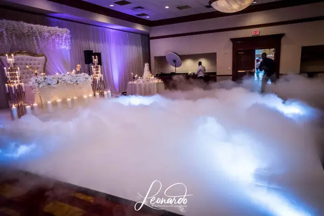 American DJ Entour Ice with Hose | Low‑Lying Fog Machine | Professional Effects