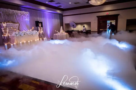 American DJ Entour Ice with Hose | Low‑Lying Fog Machine | Professional Effects