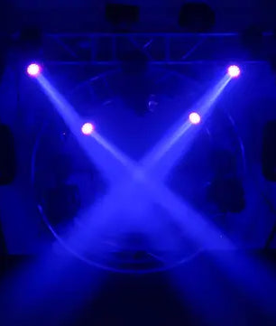 JMAZ Crazy Beam 40 Fusion | 60W RGBW Moving Head with 8° Beam | Ring Effect & IR Remote Control