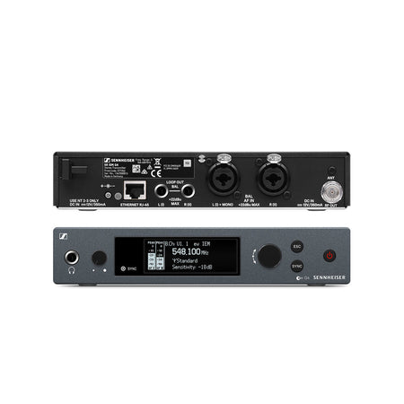 Sennheiser EW IEM G4 (G) | Stereo Wireless IEM System with IE4 Earbuds | 566–608 MHz G Band (ID: 509610)