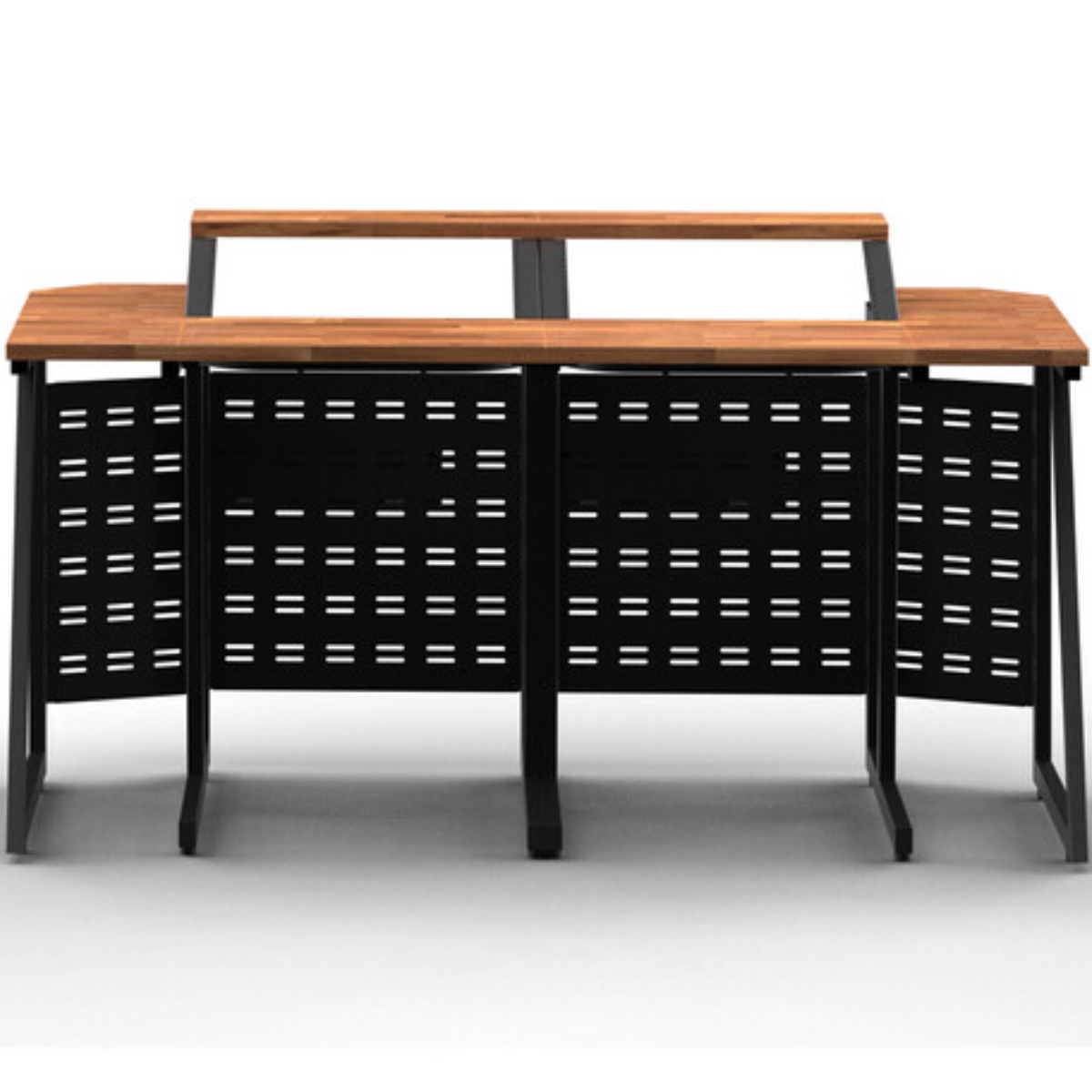 Wavebone Space Station 12U | Modular Studio Workstation | 12U Rack Set with Expandable Design