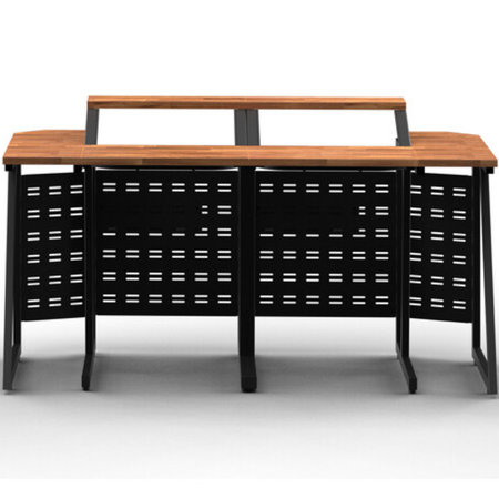 Wavebone Space Station 12U | Modular Studio Workstation | 12U Rack Set with Expandable Design