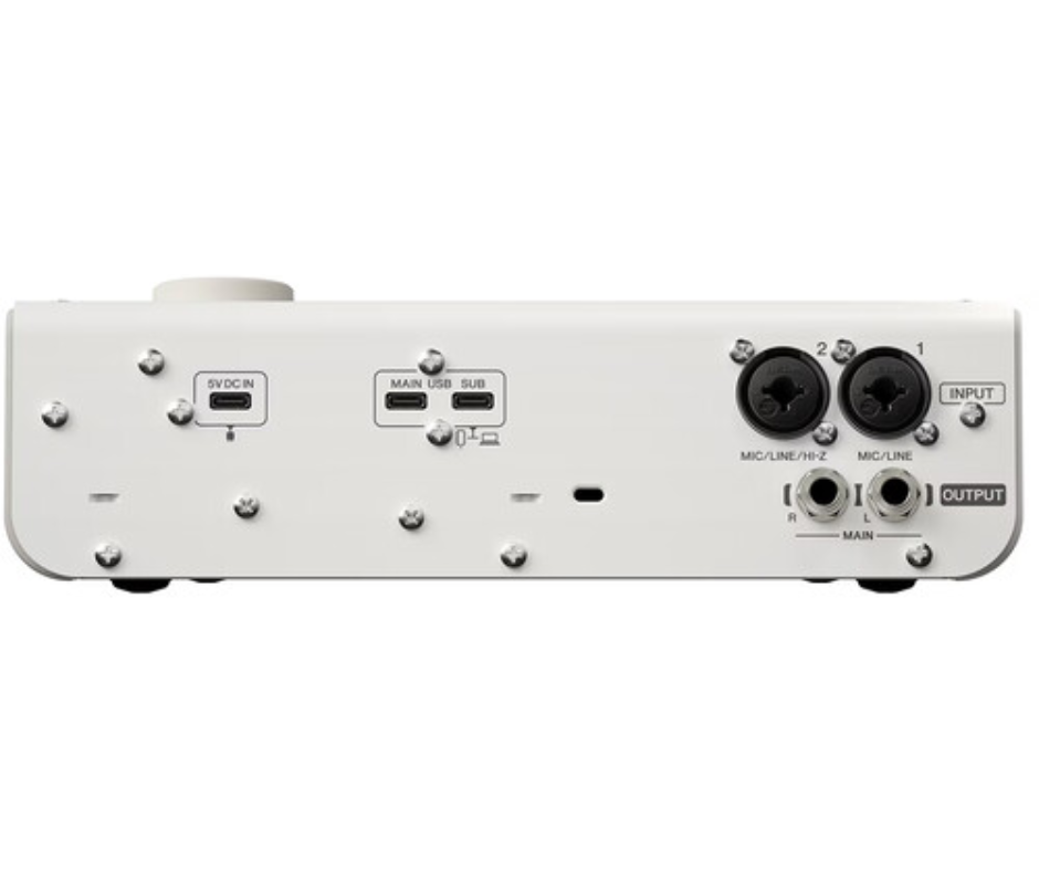 Yamaha URX22 W | 32-Bit Audio Interface with Touchscreen | Dual USB-C for Streaming & Production