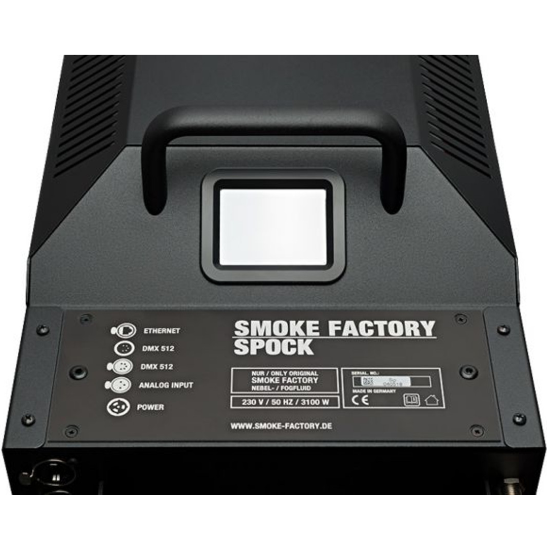 Smoke Factory SF-0039 | 1800W Water-Based Fog Machine | Ultra-Quiet Dual-Pump Theater Hazer