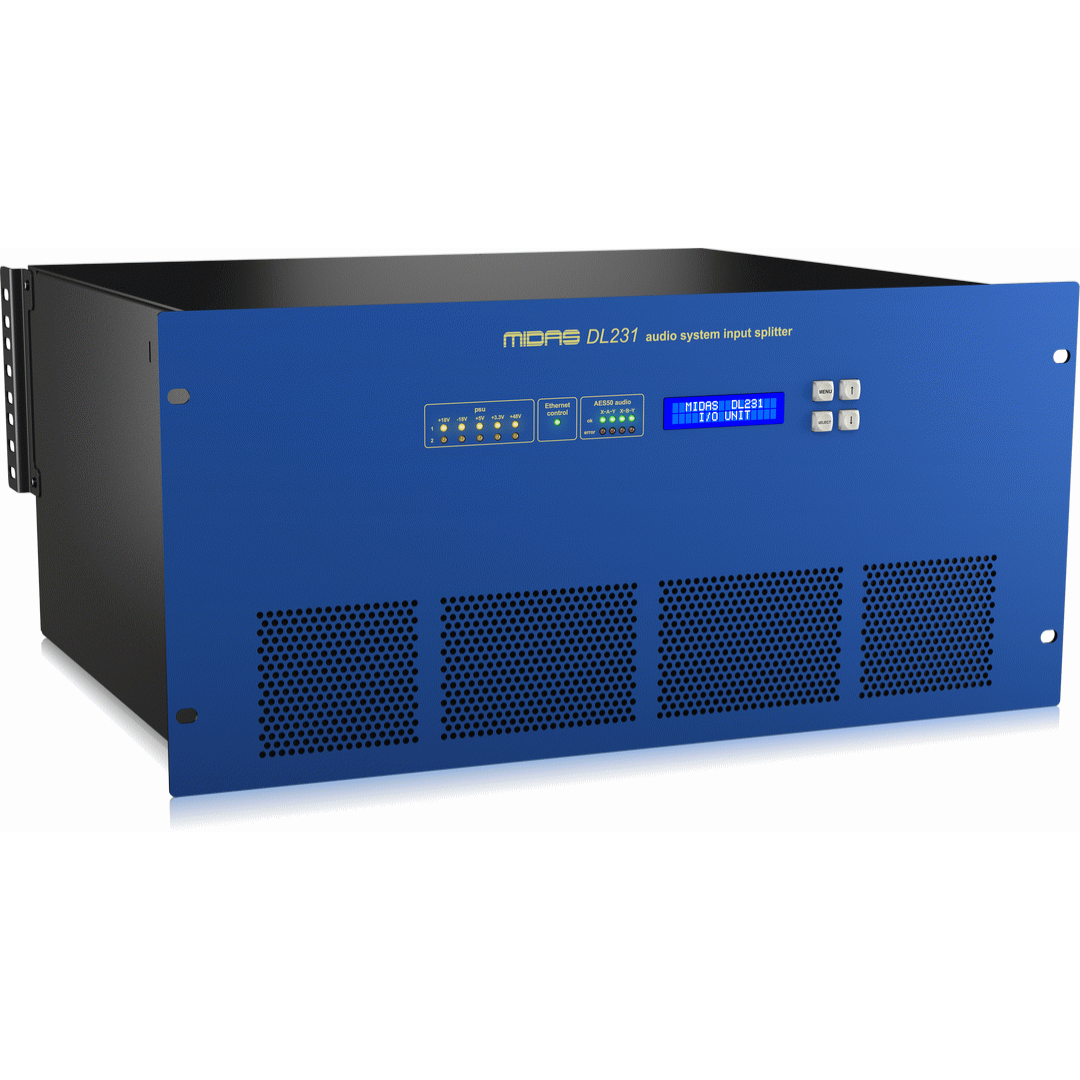 Midas MDS-DL231 | 24 Out Digital Stagebox | Dual Redundant AES50 & 96kHz Sample Rate