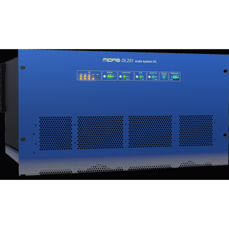 Midas MDS-DL251 | 48-In / 16-Out Digital Stagebox | 96kHz Operation & Remote Control