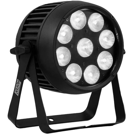 Event Lighting PAR9X12BH-IP | 9 x 12W RGBWAU LEDs | IP65 Battery PAR with Wireless DMX