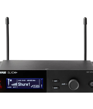 Shure SLXD24+/B58-G57 | Handheld Wireless with Beta 58A Mic | 138MHz Tuning & ShowLink Control