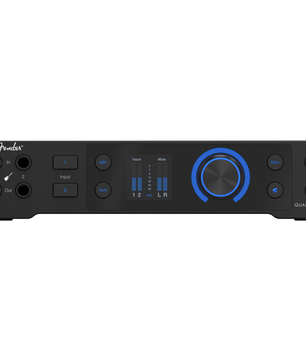 Fender Quantum HD 2 | 20x24 USB-C Interface | 32-bit 192kHz with MAX-HD Preamps