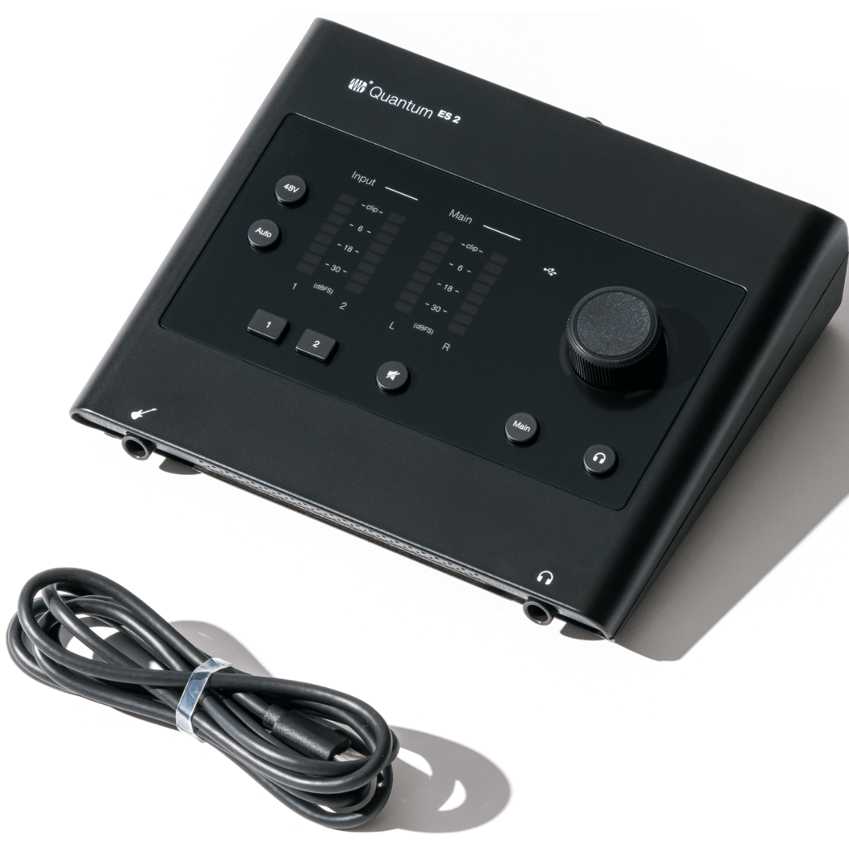 PreSonus Quantum ES 2 | 2x2 USB-C Audio Interface | 24-bit/192 kHz with MAX-HD Preamps