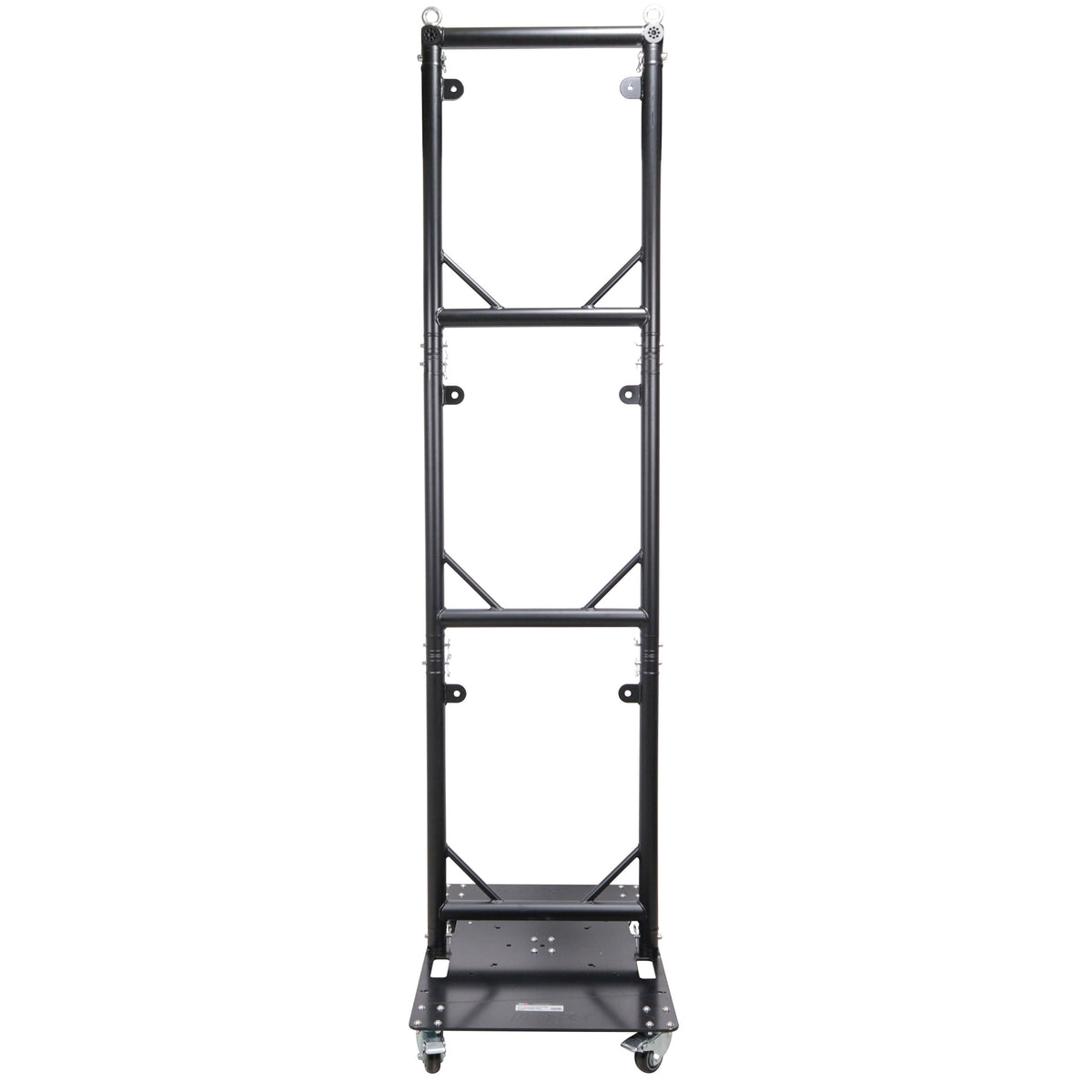ProX XT-GRU-PKGX3BLK | Modular 3X Rapid U Grid Lighting System | Rolling Baseplate with Black Finish