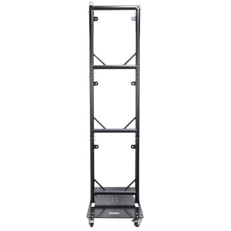 ProX XT-GRU-PKGX3BLK | Modular 3X Rapid U Grid Lighting System | Rolling Baseplate with Black Finish