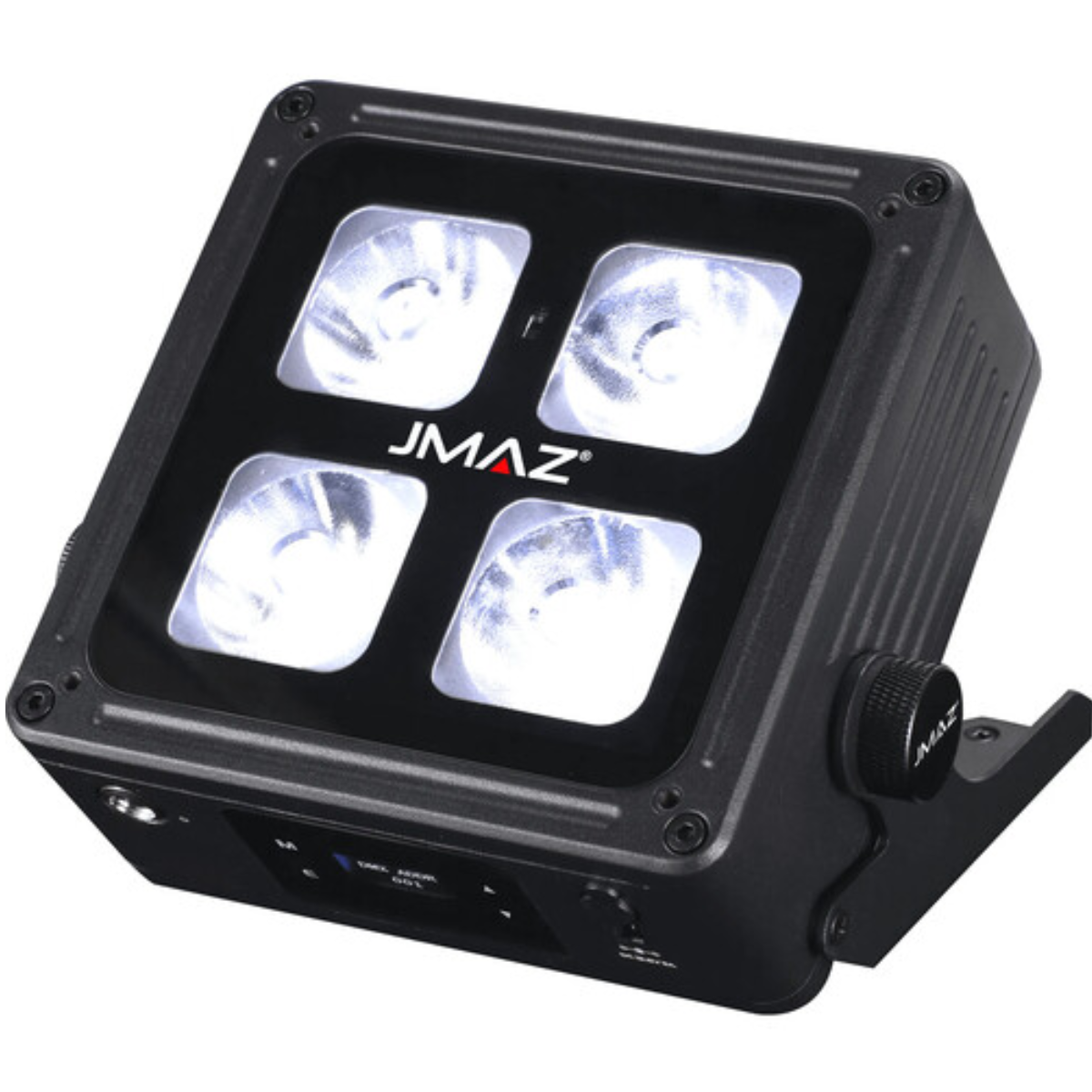 JMAZ Mad Par 4IP 6-Pack | 6x 60W RGBAW+UV, IP65 Uplights | Battery Uplight Kit with Flight Case