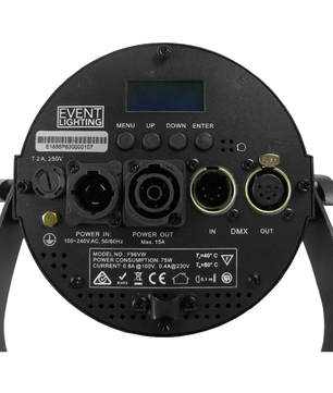 Event Lighting F96VW | Variable White LED Fresnel | Manual Zoom 20°–50° with CRI 95+