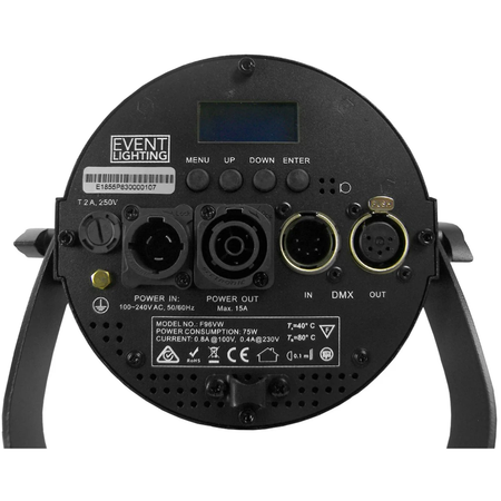 Event Lighting F96VW | Variable White LED Fresnel | Manual Zoom 20°–50° with CRI 95+
