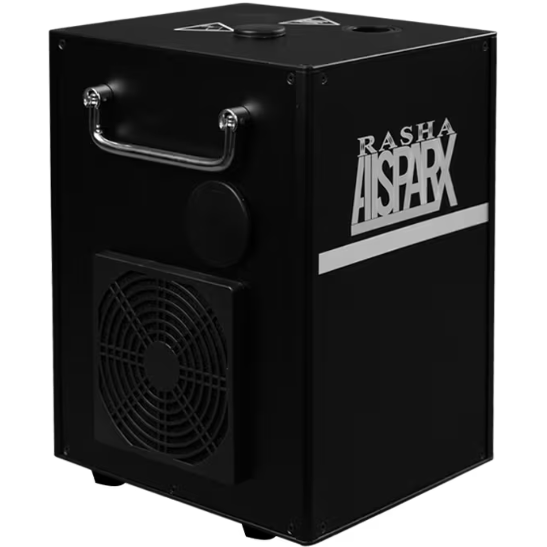 Rasha AllSparx | Cold Spark Machine - 3/6/9ft Effects | DMX & IR Control for Indoor Shows