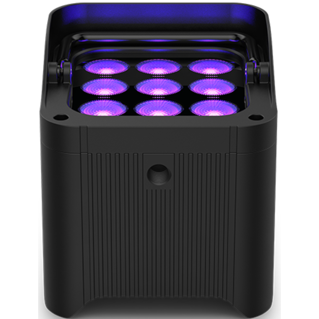 Chauvet DJ Freedom Par H9 IP | Wireless Hex LED Uplight | Compact IP54 Fixture with RF & D-Fi