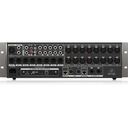Behringer X32 RACK | 40 Input Digital Mixer | Rackmount with 16 Midas Preamps & Remote Control