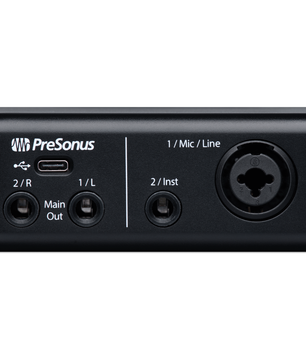 PreSonus AudioBox GO Creator Bundle | 2x2 USB-C Recording Kit | Interface, M7 Mic, and HD7 Headphones