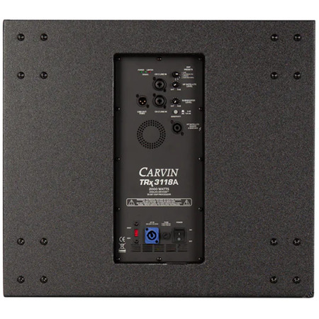 Carvin Audio TRx3118A | 18in - 2000W | Active Subwoofer with DSP