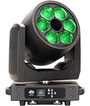 American DJ Vizi FX7 | 420W RGBL Moving Head - Beam, Wash, Kaleidoscope & LED Ring | Zoom 8°–38°, Pixel Control