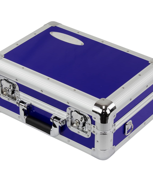 Odyssey KRP7BLU | KROM Series Case for Reloop RP7 | Blue Aluminum Carrying Case