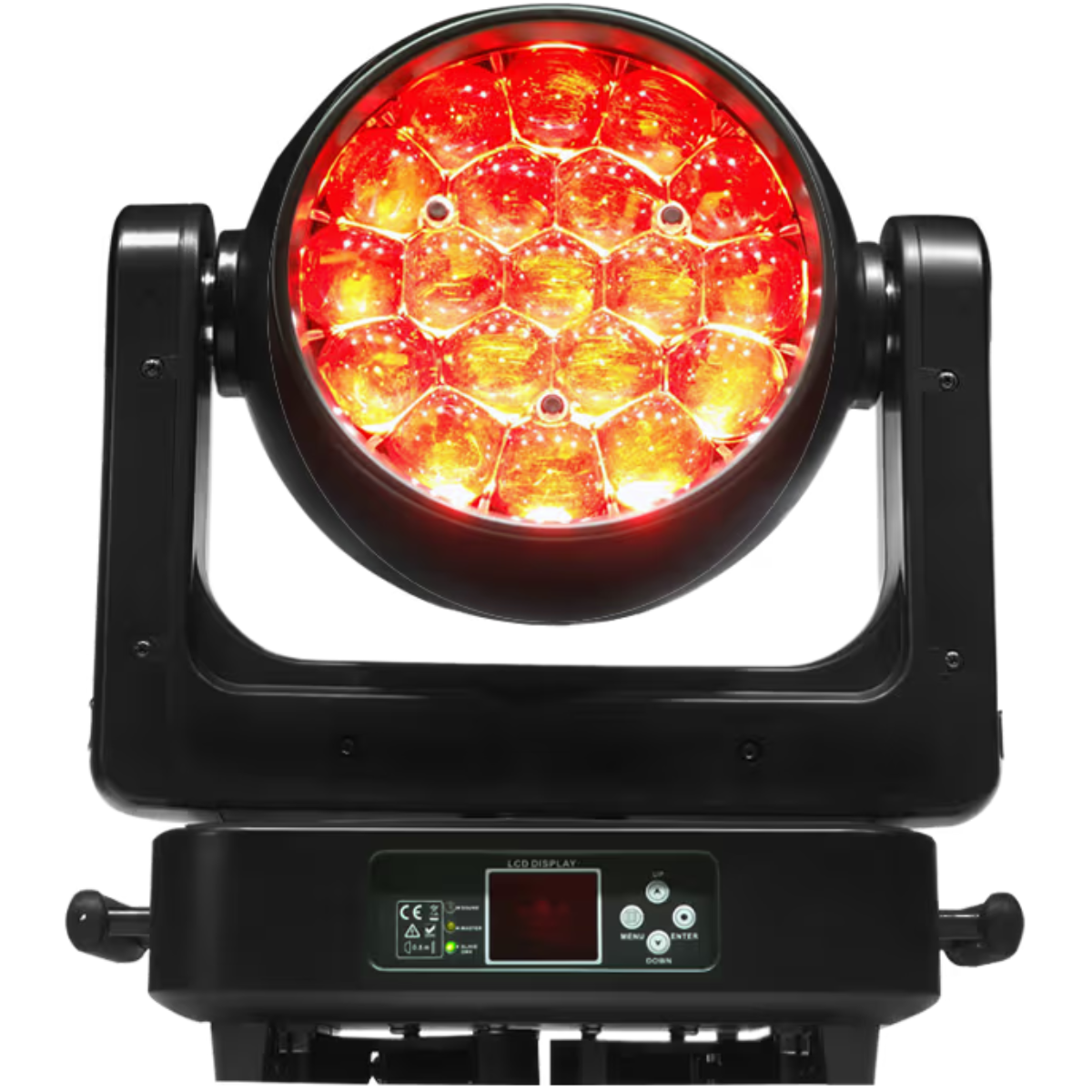 Rasha K2 | 19x25W RGBW - 10000 Lumens | Zoom Wash with Pixel Rings